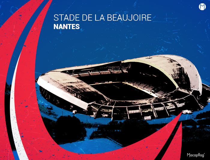 Stade la Beaujoire à Nantes