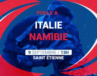 Match Italie Namibie Coupe du monde de rugby le 9 septembre