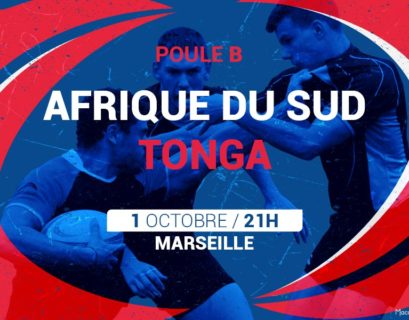 Coupe du monde de rugby 2023 match Afrique du Sud Tonga