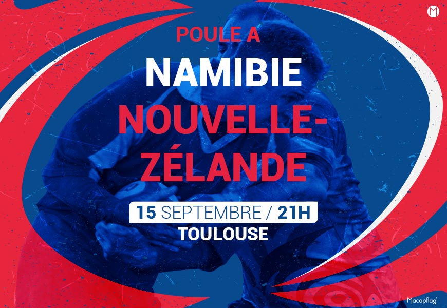 Coupe du monde de rugby 2023 match Namibie Nouvelle-Zélande