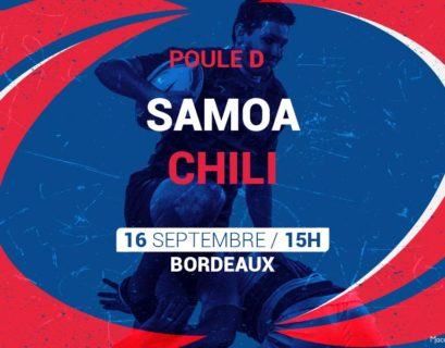 Coupe du monde de rugby 2023 match Samoa Chili