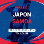 Coupe du monde de rugby match Japon Samoa