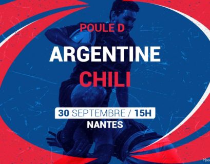 Coupe du monde de rugby match Argentine Chili