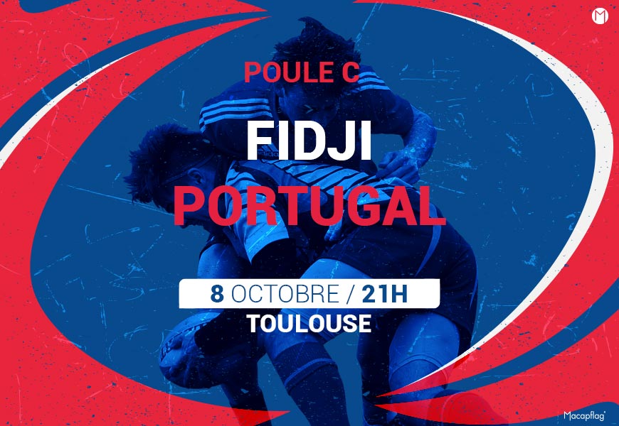 Coupe du monde de rugby 2023 match Fidji Portugal