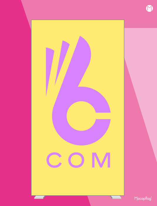 cadre toile tendue personnalisé autoportant