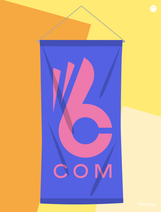 kakémono personnalisé à suspendre