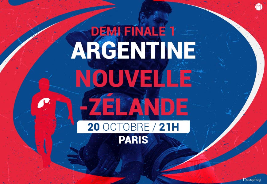 Coupe du monde Rugby Argentine Nouvelle Zelande