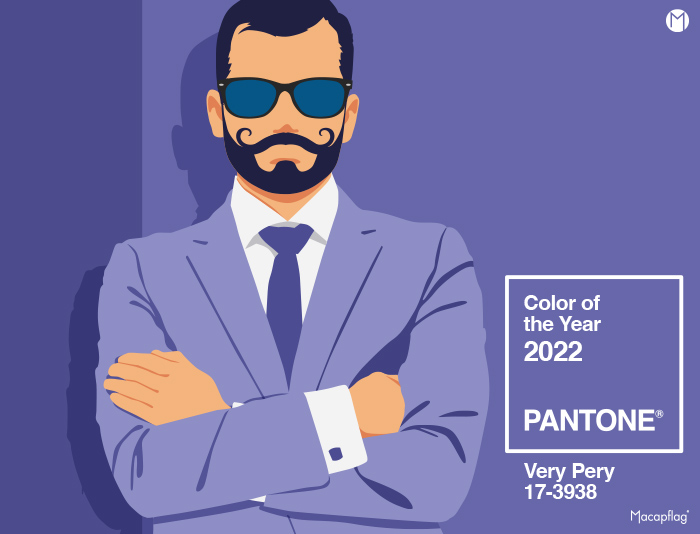 Very Peri couleur de l'année 2023