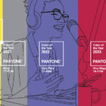La color of the year de Pantone en 2021 2022 et 2023
