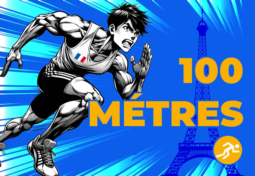 Discipline olympique du 100 mètres