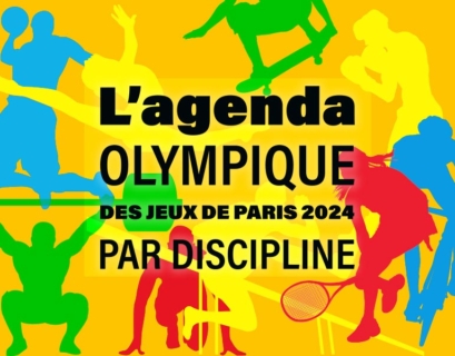 Agenda JO par disciplines