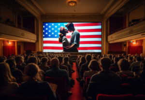 Le drapeau américain dans les films de cinéma