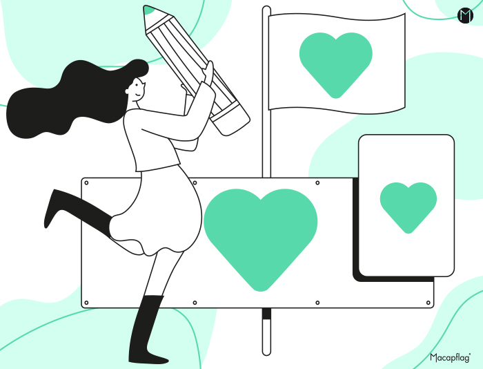 Une affiche promotionnelle doit etre adaptée au lieu d'installation