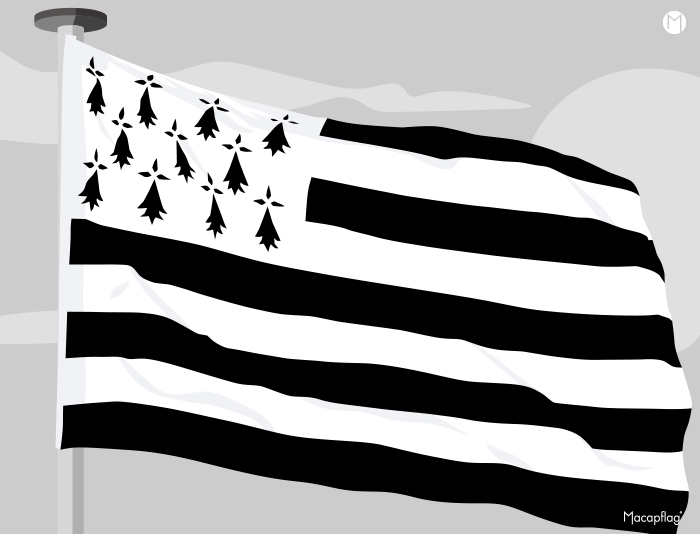 Histoire et origines du drapeau breton