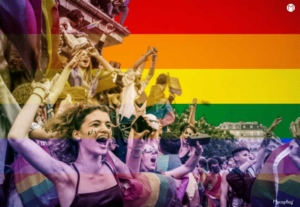 Gay pride marche des fiertés