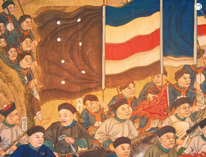 les kakémonos utilisés par les chinois