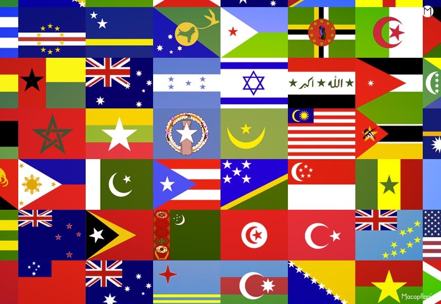 La vexillologie est la science des drapeaux