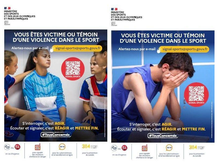 Affichage salle de sport 2025