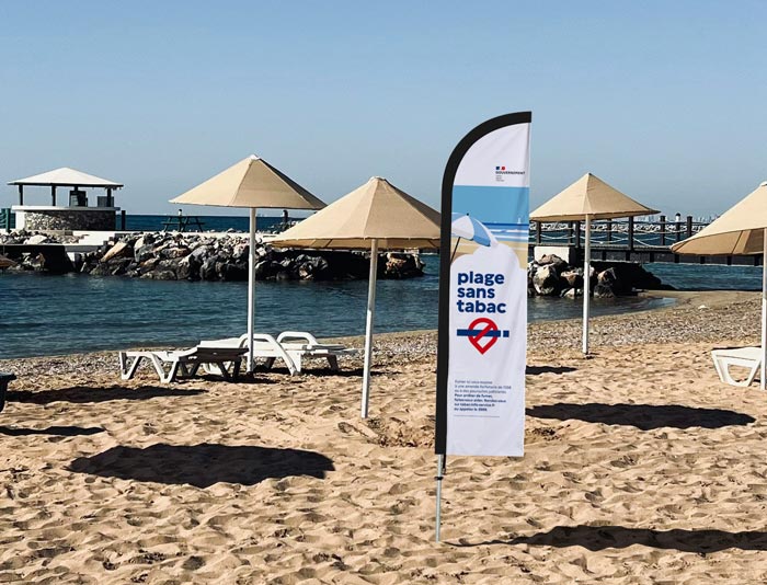 Extension lieux sans tabac 2025 plages