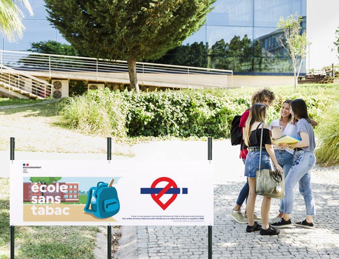 Extension lieux sans tabac 2025 écoles