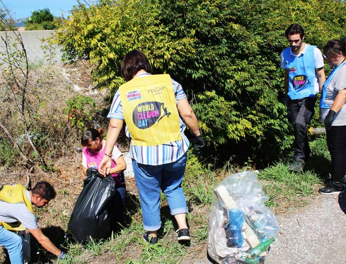 World cleanup day 2025 chez Macap