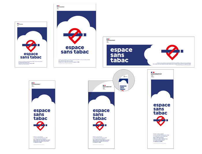 Affichage information espace sans tabac