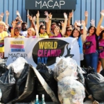 Action World cleanup day chez Macap