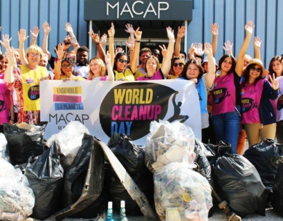 Action World cleanup day chez Macap