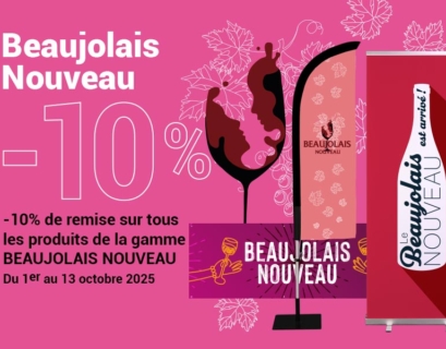 Supports de communication spécial Beaujolais