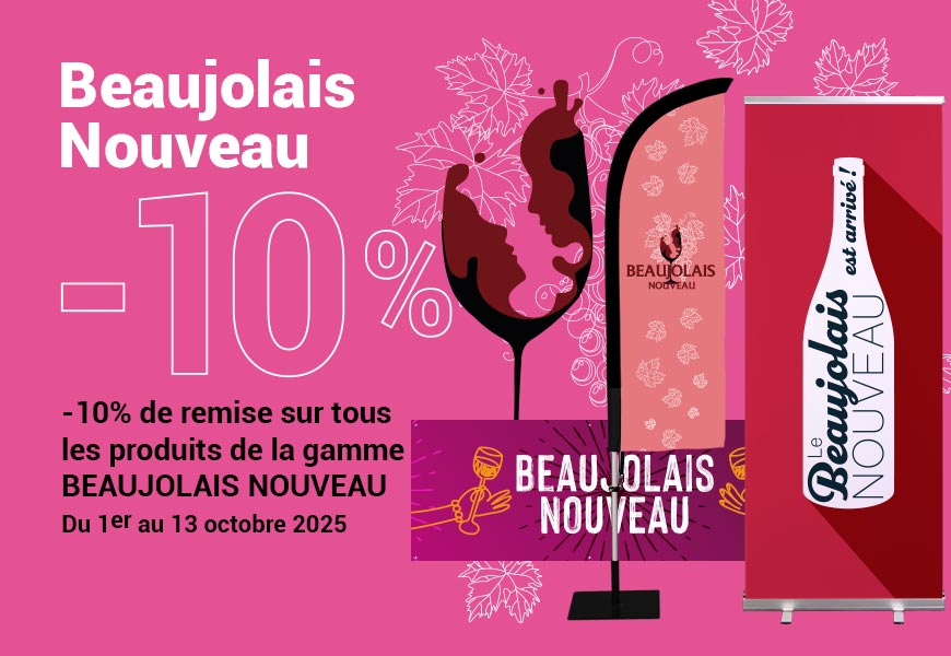 Supports de communication spécial Beaujolais