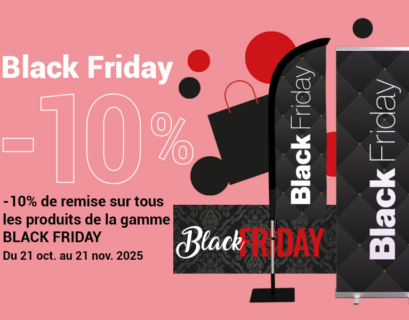 Black Friday offre spéciale supports de communication