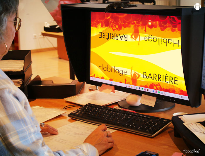 Fichier d'impression housse de barrière personnalisée