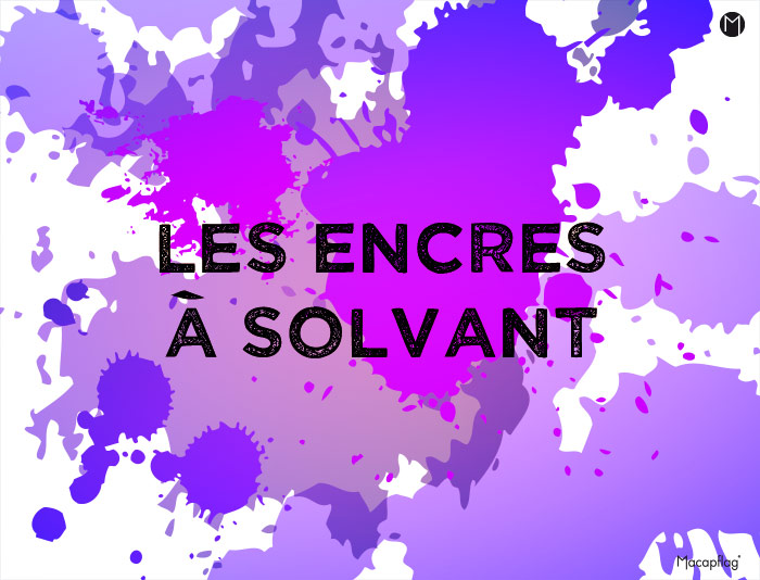 Encres à solvant pour l'impression