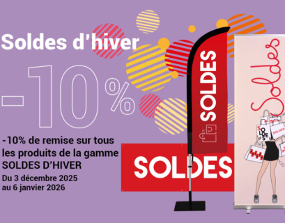 PLV promo soldes