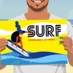 Supports de communication évènement sportif