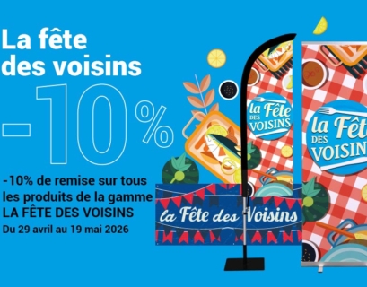 Promo supports fête des voisins 2026