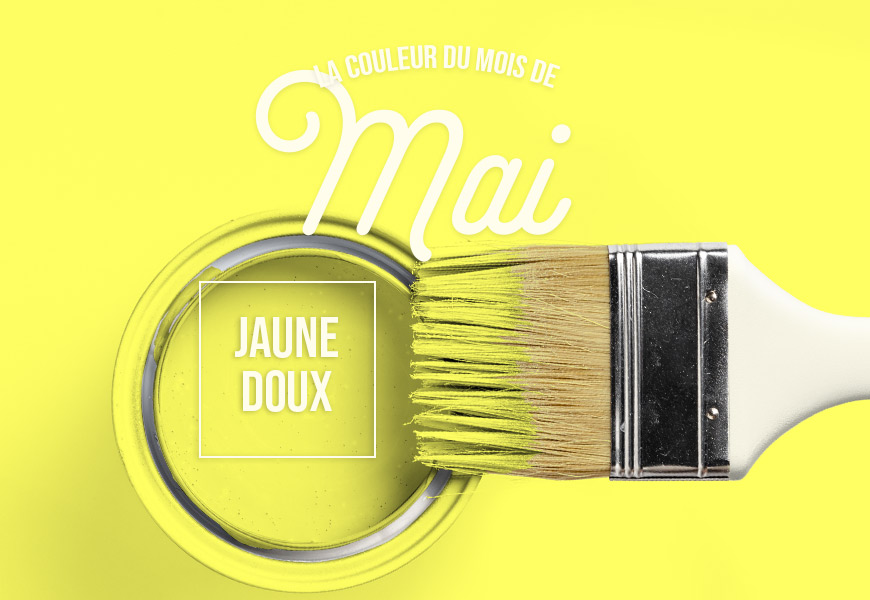 Jaune doux, la couleur du mois de mai