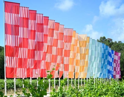 Drapeau damier Peyrassol