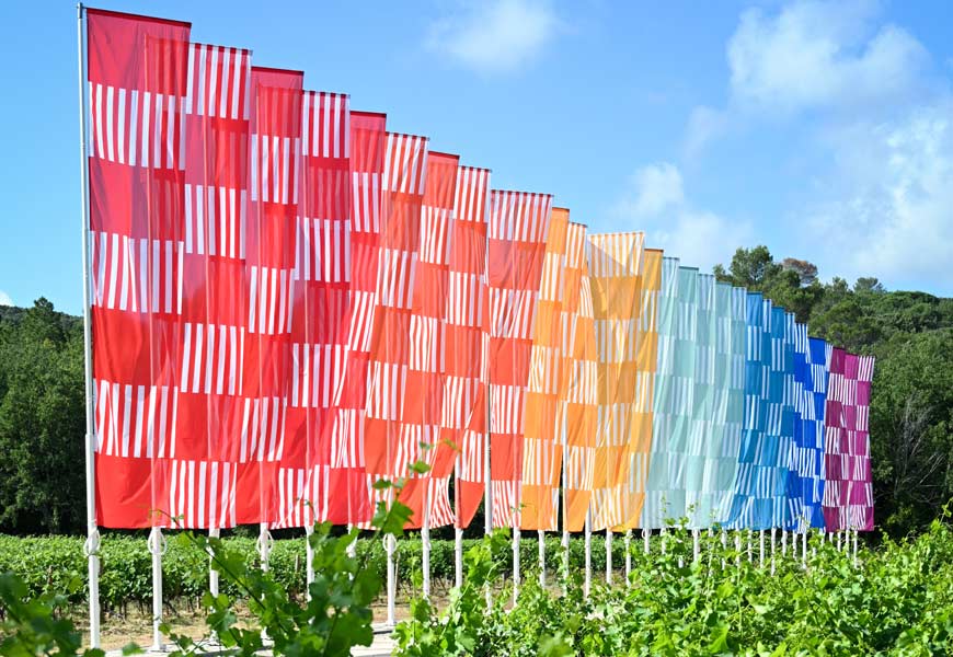 Drapeau damier Peyrassol