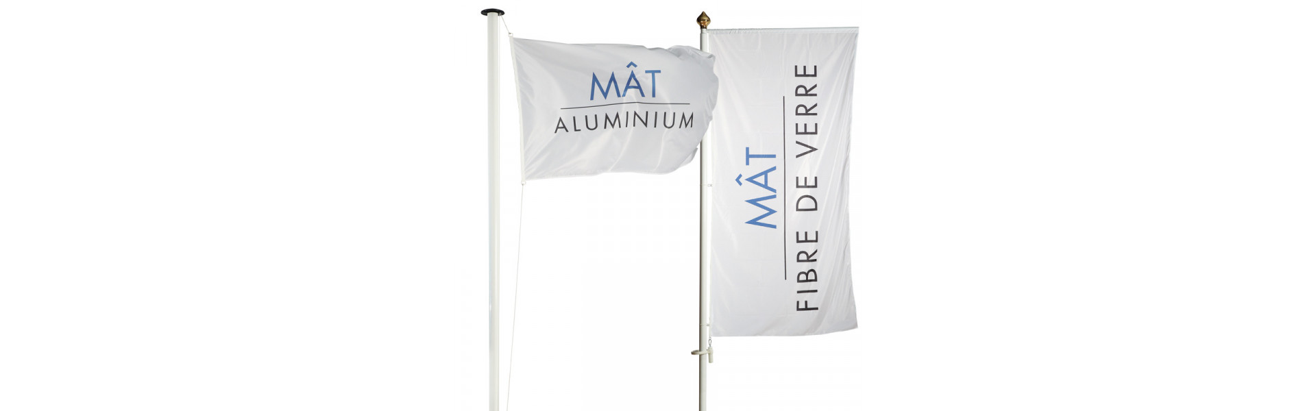 Mâts drapeaux & Accessoires pour Mât Porte drapeau