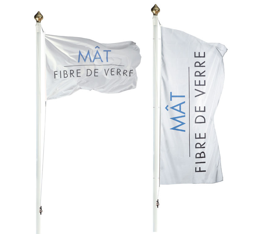 Mât en fibre de verre classique - Mâts pour drapeaux - MACAP