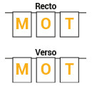 Recto-Verso différents